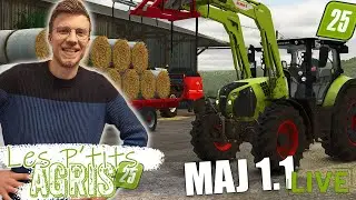 🔴MAJ 1.1 DE LA MAP !  FAUT TOUT REFAIRE 😥 - Les P'tits Agris #03 - FS25