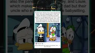 Donald Duck actually has a twin named Della Duck She was created back in 1937, but stayed off-screen