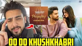 OMG🤯- Elvish Yadav Jannat Zubair Song Poster Out,Elvish Yadav Foundation in Prayagraj Starting soon 