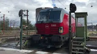 DSB Litra EB 3202 ved Lokomotivv&aelig;rkstedet i K&oslash;benhavn