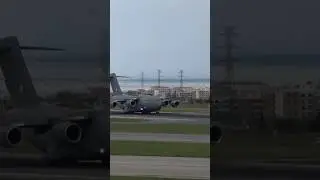 Boeing C-17 Globemaster India Air Force Take-off from Lisbon Airport #planespotting #lisbonairport