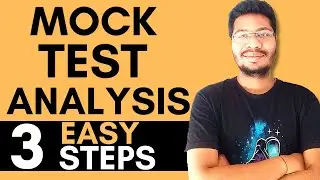 3 Easy Steps to MOCK TEST Analysis | BITSAT 2021 | JEE Main | NEET