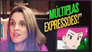 DUBLADORA DA JESSIE (POKEMÓN) conta como é DUBLAR a VILÃ do ANIME