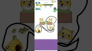 Save my doge from bee| Level 1-77 easy way| UP_GAME24| New game| Dog