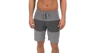 Volcom Men's Heather Stripe Boardshort | SwimOutlet.com
