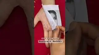 Portrait Meh&ntilde;di Class Coming Soon #shortvideo #shortshenna #portrait #trending #art