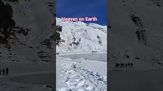 Brahamatal Trek | Snow trek #short #gameape #petshub