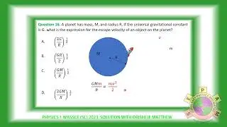 WASSCE Physics Paper 1 Objective Test (SC) 2023 Solved and Explained in Details _ Part 1