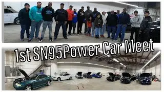 Mustangs Show Up For SN95 Power Car Meet
