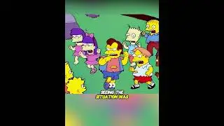 Bart and his classmates' survival on a desert island. #anime #animerecap #TheSimpsons