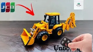 UNBOXING | ZUNBELLA Plastic 2-in-1 JCB Construction Vehicle Toy for Kids | Full Review