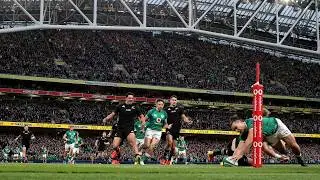 James Lowe takes the fight to the All Blacks! | ANS 2021