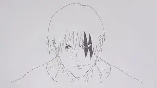 How to Draw Toji Fushiguro Step by Step | Jujutsu Kaisen Anime Sketch Tutorial