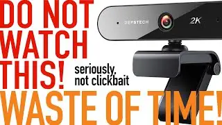 1440p 30fps Webcam for $24.99 too good to be true? Yes, it is. Don't waste your time watching this