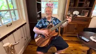 Man with Kanilea guitar
