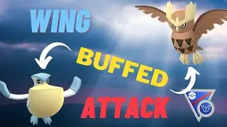 BUFFED Double Wing Attack ft. Noctowl & Pelipper || Season13 || GreatLeagueRemix ||GBL || Pok&eacute;monGO