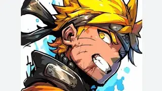 How to draw naruto