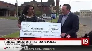 Canton receives federal funding for streetscape project