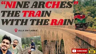 Epic Rainy Train Shot at Nine Arches Bridge | Ella Sri Lanka ✨❤️ #ella #ninearchesbridge #sinhala 