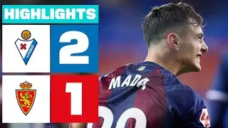 SD EIBAR 2 - 1 REAL ZARAGOZA I RESUMEN LALIGA HYPERMOTION