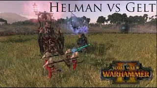 HELMAN VS GELT CINEMATIC BATTLE | Warhammer 2 Battle Replay