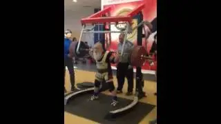 260KG BACK SQUAT - 66 YEARS OLD