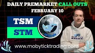 🚨 URGENT PRE-MARKET ALERT:  TSM & STM Trade Setups!