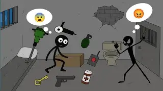 Stickman Jailbreak 2 Gameplay Ep01 | Escape From Jail Is Fun