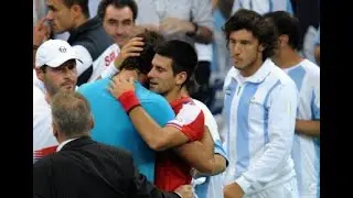 Del Potro vs Djokovic - Davis Cup 2011 SF Full Match