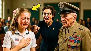 Little TRUMP Girl Humiliated by Leftist Principal After Pledge Was Banned, Then a WWII Veteran Said&hellip;