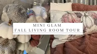 MINI GLAM FALL LIVING ROOM TOUR