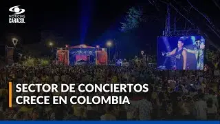 Conciertos impulsan la economía en Colombia y generan más de 35 billones de pesos en 2025