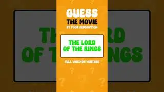 Guess These Movies by Poor Description! #quiz #quizwhiz #description #moviequiz