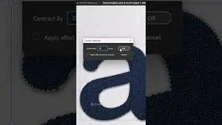 PS stitching effect #photoshop #smartgraphic