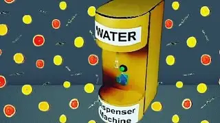 how to making cardboard/ dspinner water pump in bottel🫡