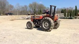 Lot 7 Massey Ferguson 240 Tractor 4wd Online Only Auction