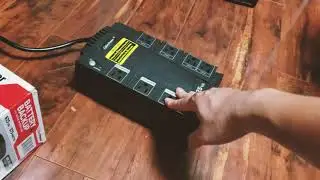 (Update: It's Junk, Do Not Buy!) CyberPower 625VA UPS PC Battery Backup Unboxing CST625G