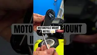 Moto mount installation tutorial 😮&zwj;💨 This is how easy we make it. 🙌 #rokform #ytshorts #shorts