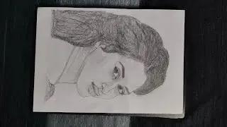 Tamannaah Bhatia sketch drawing step by step 🎨 live Dream line art 🎨 by sunita