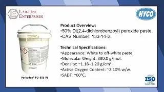 Perkadox PD-50S-PS (Di(2,4-dichlorobenzoyl) peroxide) &ndash; Crosslinking Agent for Silicone Rubber