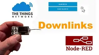 TTN LoRa Data Downlinks right from Node-RED.