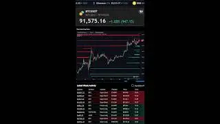 🔴 Bitcoin LIVE: 24/7 BTC Chart + Whale Alerts | Real-Time Price Action & Market Monitor