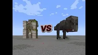Alpha Mutant Iron Golem vs Devastator