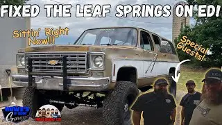 Transients stop by the garage! We fixed the burb and shenanigans ensued!