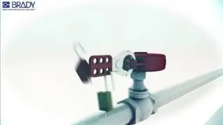 Lockout-tagout-shop - Brady gate valve lockout