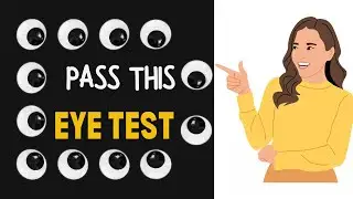 Can You Pass #EyeTest #VisionChallenge #OpticalIllusions #Puzzles #VisualTest  Only 2025 02 07