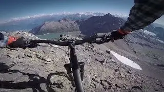 Dents du Midi, Haute Cime - Mountain bike - VTT