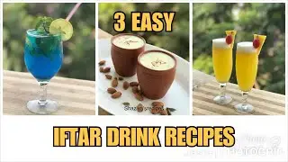 3 easy iftar drinks recipes