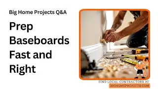 Stud Marked Baseboard Prep Layouts Guide