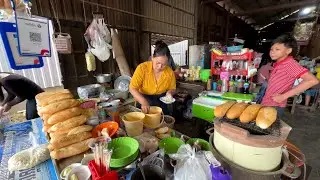Delicious Morning Breakfast In Old House Style In Siem Reap - Cambodian Street Food 
